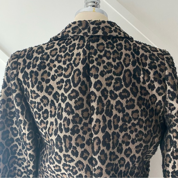 Smythe Leopard Print Anytime Blazer - 4 - Picture 6 of 13